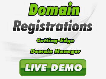 Low-cost domain name registration service providers